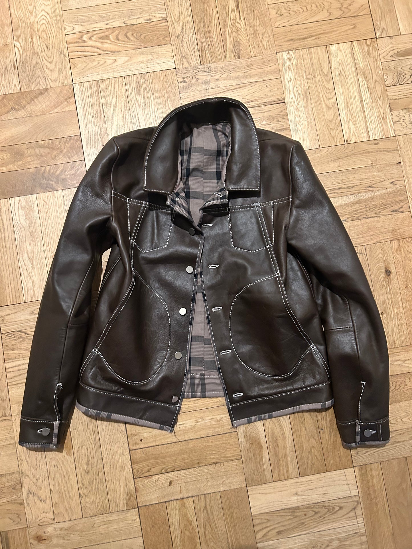 4 Pocket Leather Jacket