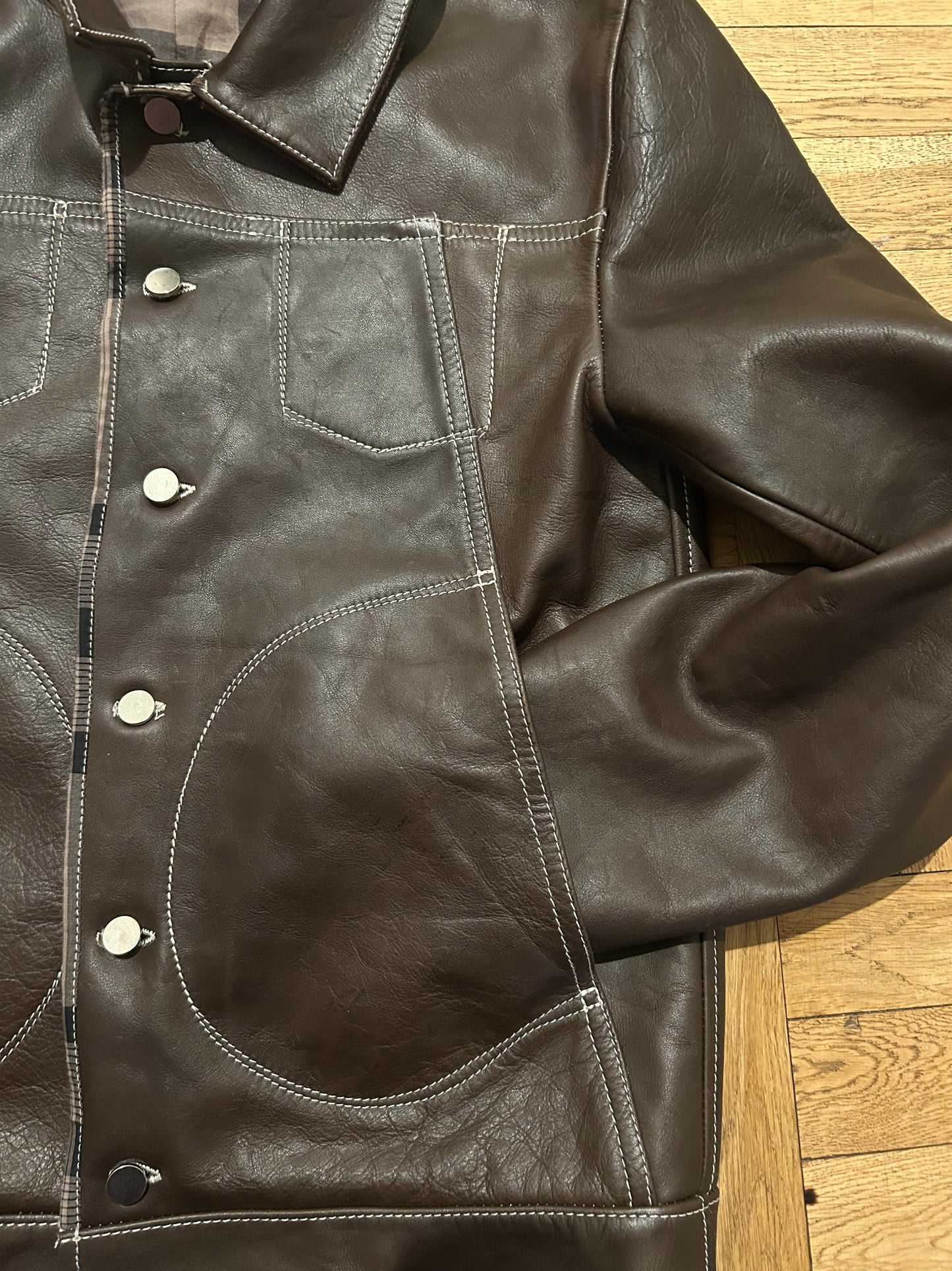 4 Pocket Leather Jacket