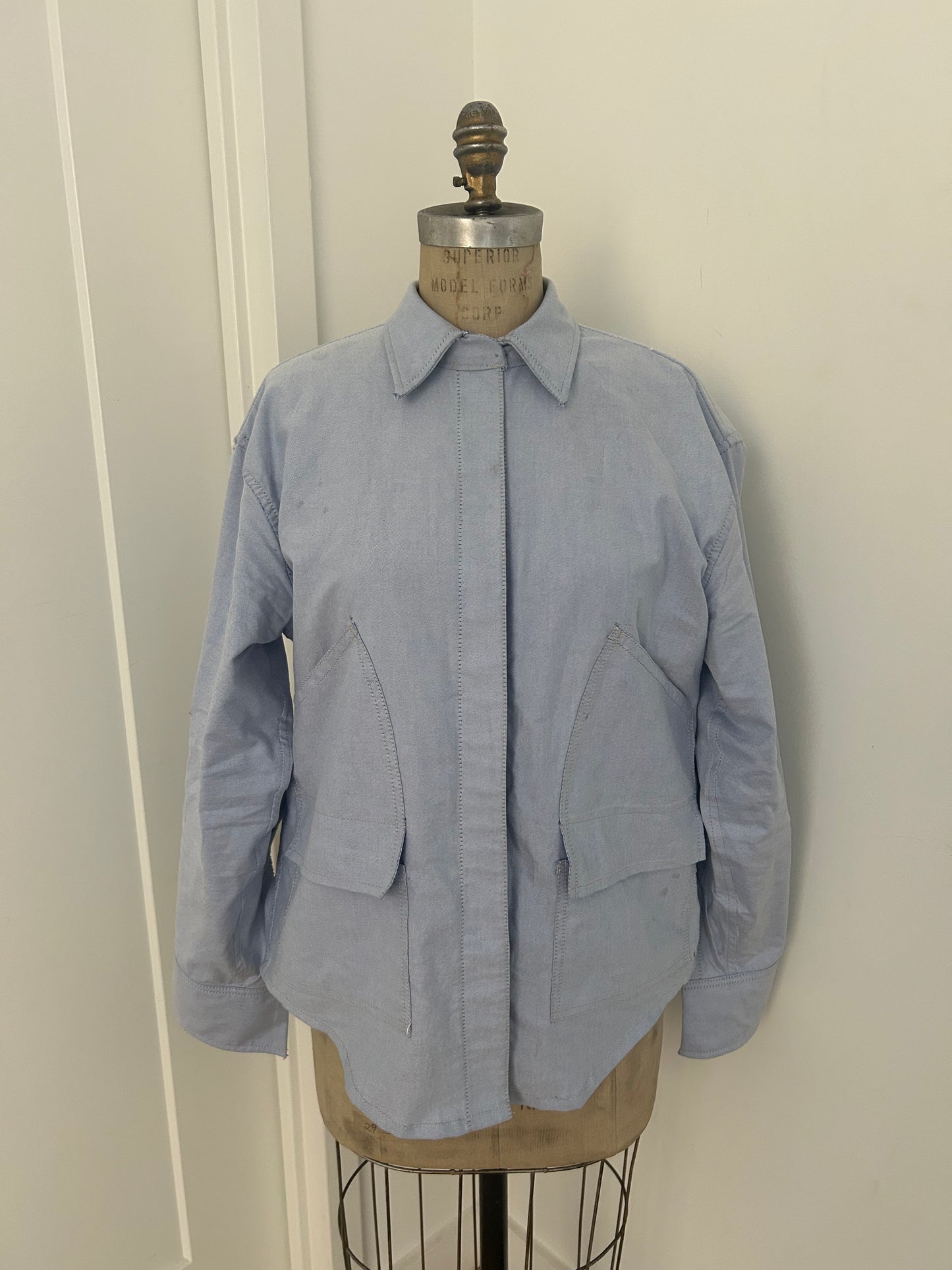 Stripes button up