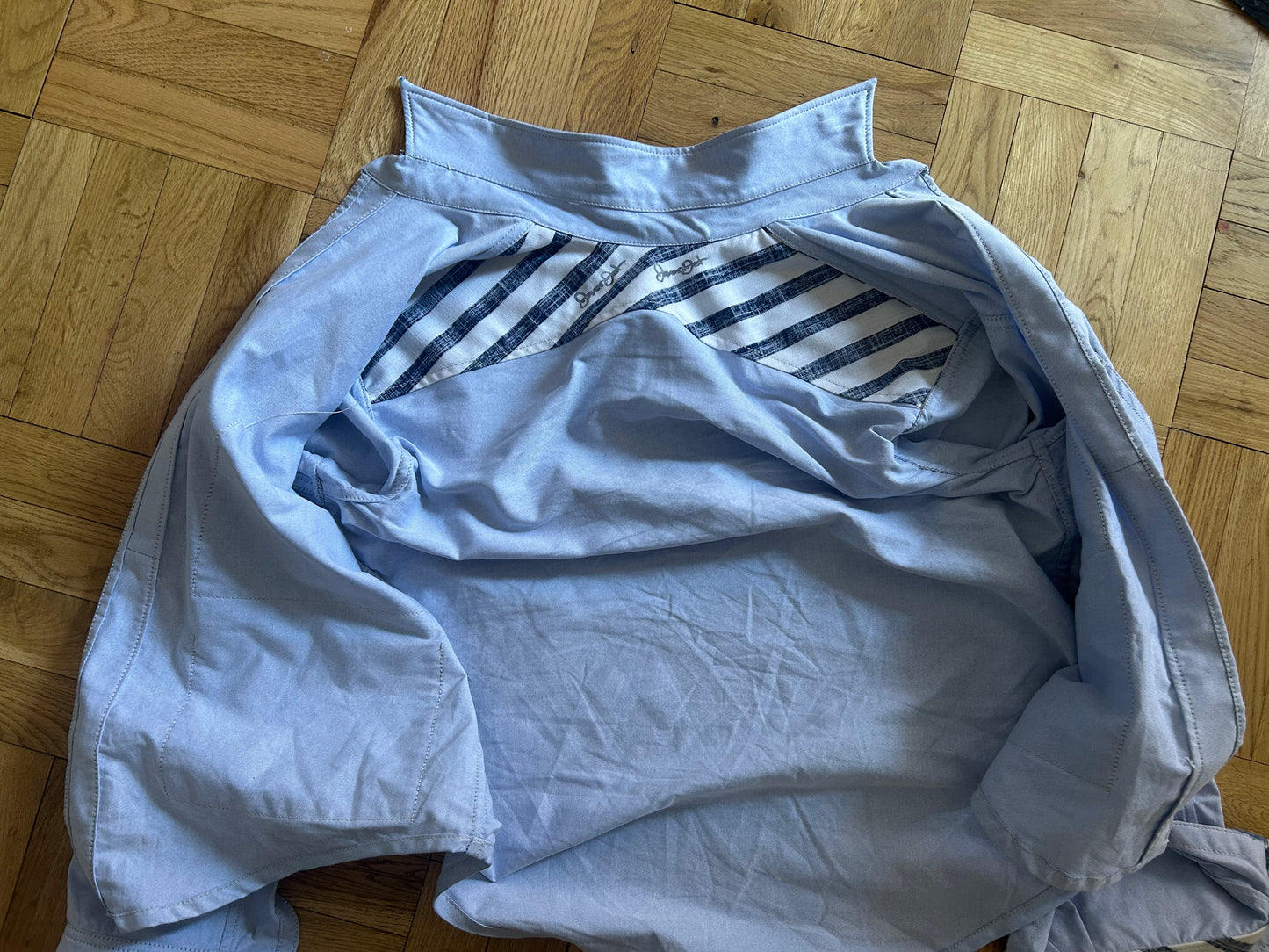 Stripes button up