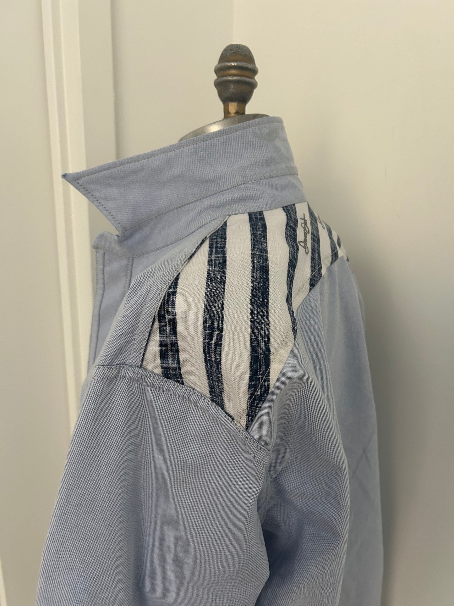 Stripes button up